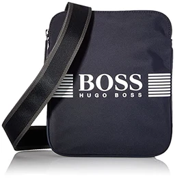 BOSS Herren Pixel_S Zip env Crossbody-Bag, Dark Blue401, ONESI