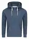 riverso Herren Kapuzenpullover RIVLuca Hoodie Sweatshirt Pullover Kapuze Kängurutaschen Regular Fit Einfarbig Baumwolle Grau Grün Blau Schwarz Rot S M L XL 2XL 3XL 4XL 5XL (M, Dark Blue (19400))