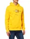 Tommy Hilfiger Herren Lines Hilfiger Hoody Kapuzenpullover, Amber Glow, M