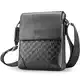 KSIBNW Umhängetaschen für Herren Reißverschlüsse Mit PU-Leder für Job Travel Bag Freizeittasche Business-Tasche Aktentasche(Braun)