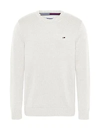 Herren TJM Essential Crew Neck Sweater Pullover, Natur, Medium