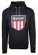 GANT Herren D1 Retro Shield Hoodie Sweat Sweatshirt, Evening Blue, M