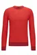 BOSS Herren Kapoko Pullover aus Jacquard-Strick mit Bio-Baumwolle und Kapok