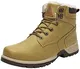 Mishansha Herren Wasserdicht Winterschuhe Winterstiefel Warm Gefüttert Stiefel Kurzschaft Winter Boots Schneestiefel Outdoor rutschfest Leicht Wanderschuhe Damen(028 Gelb, 43 EU)