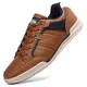 TARELO Herren Freizeitschuhe Sneaker Atmungsaktiv Fitnessschuhe Mode Sportschuhe Leicht Wanderschuhe Outdoor Trainers Größe 41-46 (Hellbraun, Numeric_43)