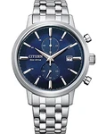 CITIZEN Herren Analog Quarz Uhr mit Edelstahl Armband (CA7060-88) Blau (CA7060-88L)