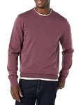 Amazon Essentials Herren Pullover mit Rundhalsausschnitt Pflaume