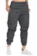 Cindeyar Herren Hosen Slim Fit Casual Jogger Sporthose Freizeithose Cargo Chino Jeans Hose