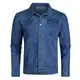 Allthemen Jeansjacke Herren Denim Jacket Trucker Jacke Übergangsjacke für Männer Freizeitjacke Stretch Frühling Herren Jacke #609 Blau M