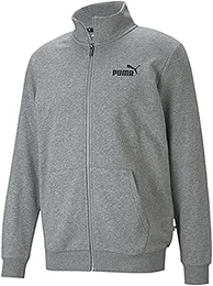 Herren Essential Track Pullover, Medium Gray Heather, L