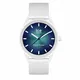 Ice-Watch - ICE solar power Abyss - Weiße Herren/Unisexuhr mit Silikonarmband - 019028 (Medium)