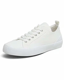® Classic Low Nachhaltige Sneaker Herren aus Bio-Baumwolle Vegane & besonders Atmungsaktive Herren-Schuhe mit Innensohle aus Kork-Latex Off White Größe 43
