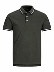 Jack & Jones T-Shirt JJEPaulos (1-tlg) Forest Night/Detail:Play 1