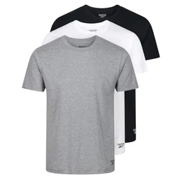 Herren Santo Hemd, Schwarz/Weiß/Grau Meliert, M