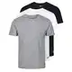Reebok Herren Santo Hemd, Schwarz/Weiß/Grau Meliert, M