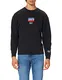 Levi''''s Herren Relaxed T2 Graphic Crew Jeans, Schwarz, M
