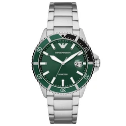 Emporio Armani Quarzuhr (AR11338) dunkelgrn/silber (AR11338)