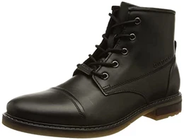 Herren Marcello Mode Stiefel, Schwarz, 43 EU