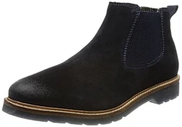 Herren Zeli Chelsea-Stiefel, Dark Blue, 43 EU