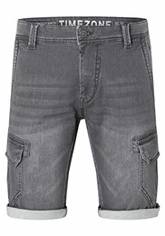 Herren Slim StanleyTZ Jeans-Shorts, Aged Grey Wash 8080, 32