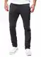 MERISH Chino Herren Slim fit Chinohose Stretch Designer Hose Neu 401 (32-32, 401-1 Dunkelgrau)
