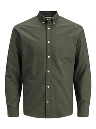 JACK&JONES Essentials Mens Forest Night L/S Shirts