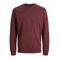 JACK & JONES Herren JJEBASIC Sweat Crew Neck NOOS 12181903 Port Royale