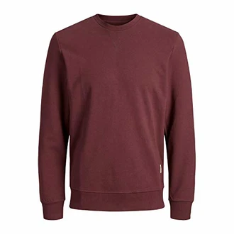 JACK & JONES Herren JJEBASIC Sweat Crew Neck NOOS 12181903 Port Royale