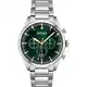 BOSS Herren Chronograph Quartz Uhr mit Edelstahl Armband 1513868