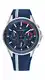 Tommy Hilfiger Herren Analog Quarz Uhr mit Silicone Armband 1791859