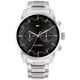 Tommy Hilfiger Mens Multi Zifferblatt Quartz Uhr mit Edelstahl Armband 1710419