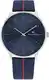 Tommy Hilfiger Herren Analog Quarz Uhr mit Nylon Armband 1791844