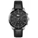 Lacoste Chronograph Quarz Uhr für Herren mit Schwarzes Lederarmband - 2011109