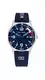 Tommy Hilfiger Jungs Analog Quarz Uhr mit Silicone Armband 1720016