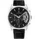 Tommy Hilfiger Herren Analog Quarz Uhr mit Leder Armband 1710449
