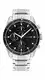 Tommy Hilfiger Multi Zifferblatt Quarz Uhr für Herren mit Silbernes Edelstahlarmband - 1791835