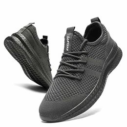 Schuhe Herren Laufschuhe Sneaker Outdoor Sportschuhe Turnschuhe männer Joggingschuhe atmungsaktiv Running Shoes Men Walking Schuhe Freizeitschuhe Fitness Schuhe Dunkelgrau 41 EU