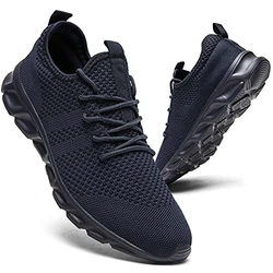 ZMBCYG Herren Sneaker Sportschuhe Turnschuhe Laufschuhe Schwarz