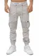 OneRedox Herren Chino Pants Jeans Joggchino Hose Jeanshose Skinny Fit Modell H-3414 Altweiß 32