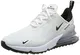 Nike Unisex Air Max 270 G Straßen-Laufschuh, White/Black-Pure Platinum, 43 EU