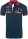 Carisma Kurzarm Poloshirt für Herren S, Navy 100% Baumwolle • Herren Polo Shirt mit Stickerei • Regular Fit Shirt mit angenehmen