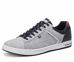 Freizeitschuhe Herren Sneaker Walkingschuhe Berufsschuhe Wanderschuhe Leichte Trainers Größe 40-46 (43 EU, Y Grau)…