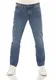 Wrangler Herren Jeans Texas Slim Fit Jeanshose Hose Denim Stretch Baumwolle Blau W30-W44, Größe:32W / 32L, Farbvariante:Blue Sky (W12SHN31X)