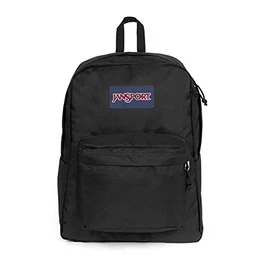 JanSport SuperBreak One, Großer Rucksack, 25 L, 42 x 33 x 21 cm, Schwarz