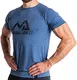 Natural Athlet Slim-Fit Fitness Tshirt für Herren - Langes schnelltrocknendes Gym T-Shirt - Bodybuilding, Krafttaining und Sport