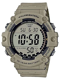 Unisex-Erwachsene Digital Quartz Uhr mit Kunststoff Armband AE-1500WH-5AVEF
