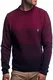 CRSM Karl's People Herren Strickpullover Langarm Rundhalspullover K-113 Bordo M