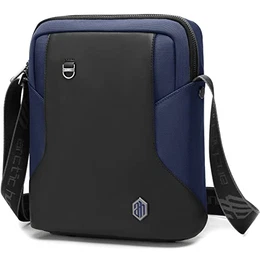 Umhängetasche Schultertasche für Herren Jungen, Kuriertasche aus Nylon, Herrentasche für Tablet, Messenger Bag für Tägliches Leben Arbeitsplätze Geschäft