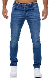 MERISH Jeans Herren Slim Fit Jeanshose Designer (1512, 1509) Blau (1509-2)
