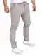 WOTEGA Sfoffhose Männer Business Chino Regular Herren Glenn, Grau (Steeple Gray 171500), W32/L32